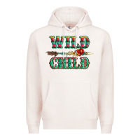 Pale Pink wild chıld serape sunflower and gemstone with arrow Premium Hoodie - Artiststas