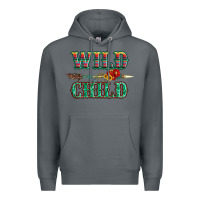 Rock wild chıld serape sunflower and gemstone with arrow Premium Hoodie - Artiststas