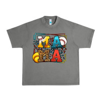 Tornado Leopard Softball And Baseball Mama Mother's Day Urban Heavy Tee - LillyAllenDesigns