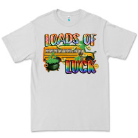 Dove Grey Loads of luck with school bus St. Patrick's Day Premium Tee - FaDigitalArtStudio
