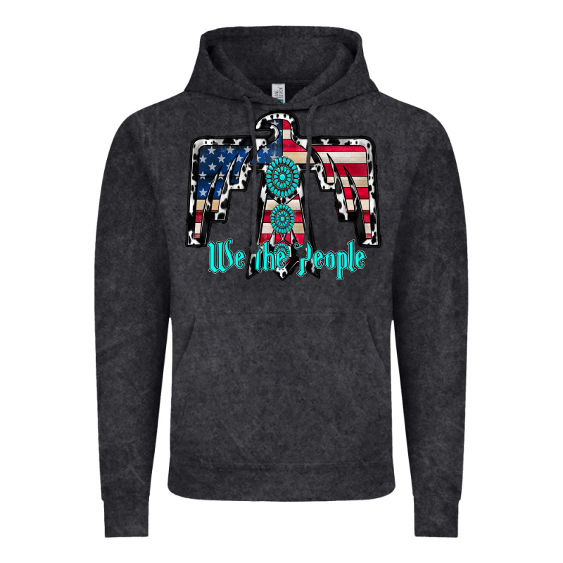 We The People Vintage Hoodie by RacoonDesign | Teevron