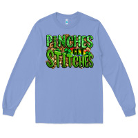 Colony Blue pinches get stitches st patricks Long Sleeve Tee - LillyAllenDesigns