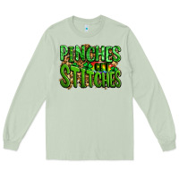 Matcha pinches get stitches st patricks Long Sleeve Tee - LillyAllenDesigns