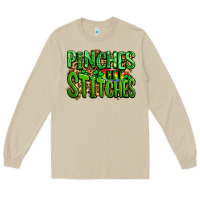 Mushroom pinches get stitches st patricks Long Sleeve Tee - LillyAllenDesigns