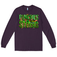 Plum pinches get stitches st patricks Long Sleeve Tee - LillyAllenDesigns