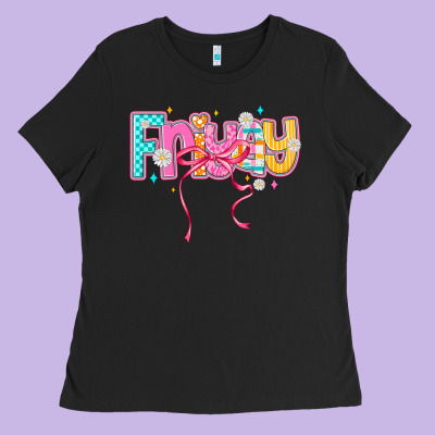 Friyay Ladies Tee Designed By Cowhidedigitalart
