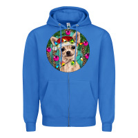 True Royal Christmas Chihuahua Zipper Hoodie - RanaPortraitStore