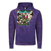 Cloud Purple arkansas map Vintage Hoodie - RacoonDesign