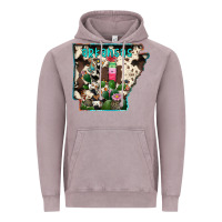 Vintage Zinc arkansas map Vintage Hoodie - RacoonDesign