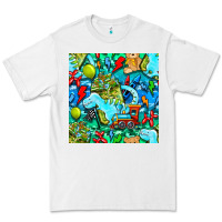 White boy child coffee cup and teddy bear with thunderbolts and camouflage s Premium Tee - BundleAndBundleShop