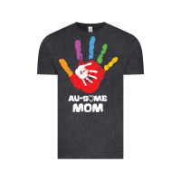 Vintage Black LIL Autism Mom Vintage Tee - CowhideDigitalArt