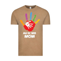 Vintage Coffee LIL Autism Mom Vintage Tee - CowhideDigitalArt
