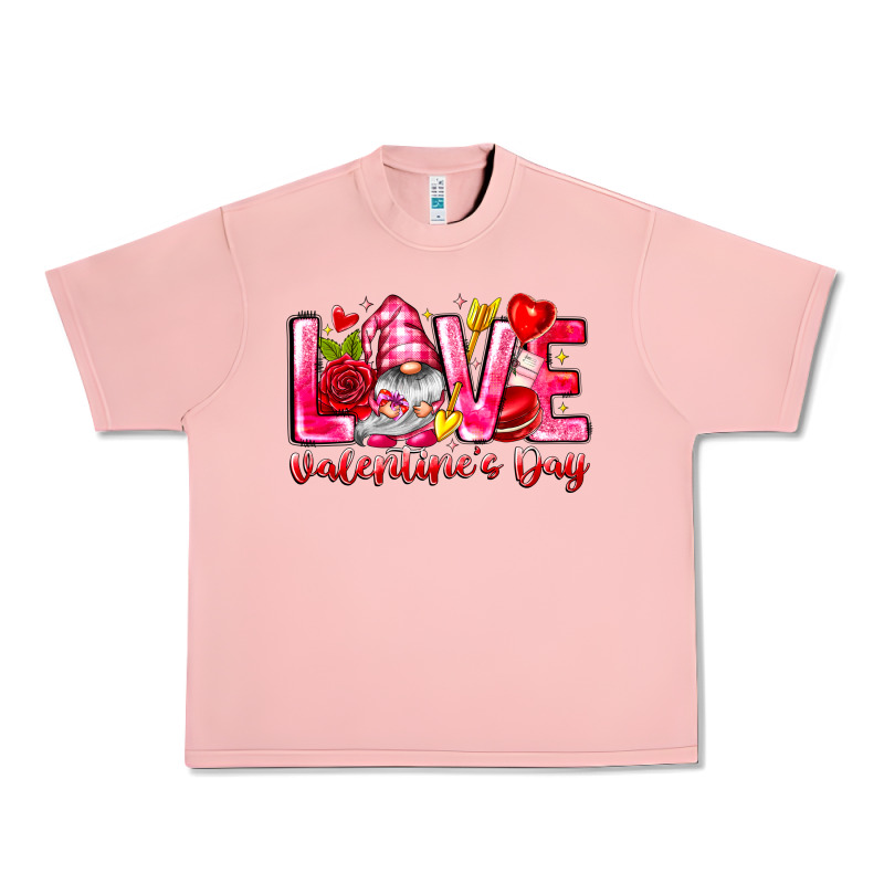 Love Valentines Day Gnome Urban Heavy Tee by CowhideDigitalArt | Teevron