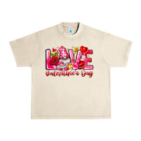 Sandshell Love Valentines Day Gnome Urban Heavy Tee - CowhideDigitalArt