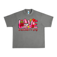 Tornado Love Valentines Day Gnome Urban Heavy Tee - CowhideDigitalArt