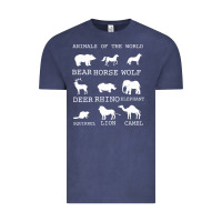 Vintage Denim Animals Of The World Vintage Tee - Bettercallsaul