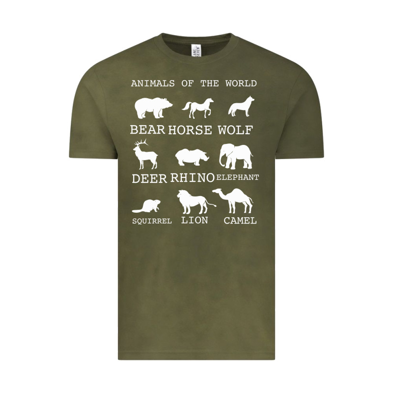 Animals Of The World Vintage Tee by Bettercallsaul | Teevron