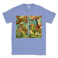 Colony Blue Mexico Classic Tee - FaDigitalArtStudio