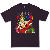 Plum mens ho ho ho mosexual Premium Tee - DesigneFamous