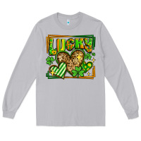 Moon Dust lucky st patricks day hearts Long Sleeve Tee - LillyAllenDesigns