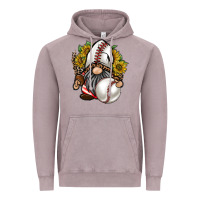 Vintage Zinc baseball gnome Vintage Hoodie - RacoonDesign