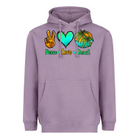 Lavender peace love beach Heavyweight Hoodie - Jasminsmagicworld