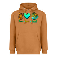 Meerkat peace love beach Heavyweight Hoodie - Jasminsmagicworld