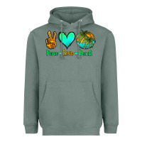 Sage peace love beach Heavyweight Hoodie - Jasminsmagicworld