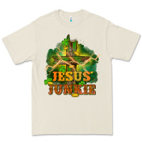 Bone Jesus junkie St. Patricks Day Premium Tee - FaDigitalArtStudio