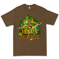 Cacao Jesus junkie St. Patricks Day Premium Tee - FaDigitalArtStudio