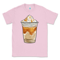 Bubblegum Pink iced caramel frappuccino coffee Classic Tee - BarkalooDesign