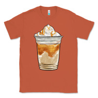 Copper iced caramel frappuccino coffee Classic Tee - BarkalooDesign