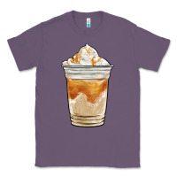Lavender iced caramel frappuccino coffee Classic Tee - BarkalooDesign