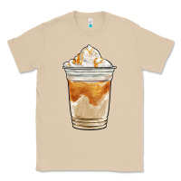 Mushroom iced caramel frappuccino coffee Classic Tee - BarkalooDesign