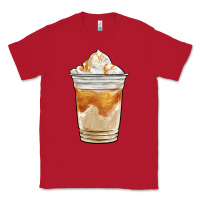 Red iced caramel frappuccino coffee Classic Tee - BarkalooDesign