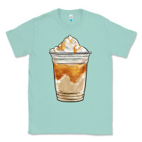 Seafoam iced caramel frappuccino coffee Classic Tee - BarkalooDesign
