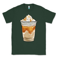 Sports Green iced caramel frappuccino coffee Classic Tee - BarkalooDesign
