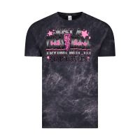 Cloud Black Just a Mama Out Here Trying Not To Raise Assholes Vintage Tee - CowhideDigitalArt