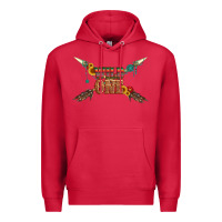 Cardinal wild one with gemstone and sunflower Premium Hoodie - Artiststas