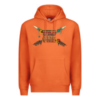 Carrot wild one with gemstone and sunflower Premium Hoodie - Artiststas
