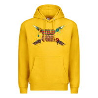 Lemon wild one with gemstone and sunflower Premium Hoodie - Artiststas