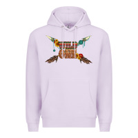 Lilac wild one with gemstone and sunflower Premium Hoodie - Artiststas
