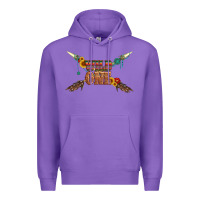 Purple wild one with gemstone and sunflower Premium Hoodie - Artiststas