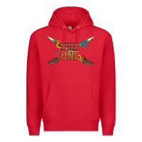 Red wild one with gemstone and sunflower Premium Hoodie - Artiststas
