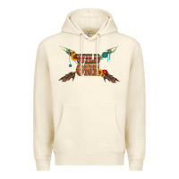 Sandshell wild one with gemstone and sunflower Premium Hoodie - Artiststas