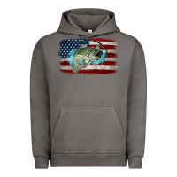 Pigment Tornado American Flag Fish Urban Hoodie - Jasminsmagicworld