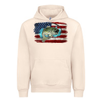 Sandshell American Flag Fish Urban Hoodie - Jasminsmagicworld