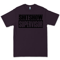 Plum shitshow supervisor Premium Tee - DesigneFamous