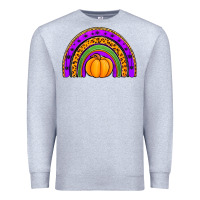 Heather Grey halloween rainbow Premium Sweatshirt - Jasminsmagicworld