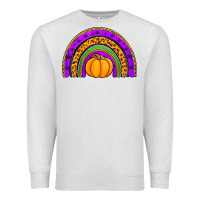 Oatmeal Heather halloween rainbow Premium Sweatshirt - Jasminsmagicworld